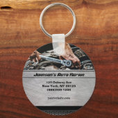 Porte-clés Service de réparation mécanique automatique automo (Recto)