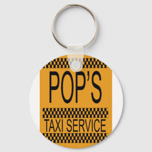 Porte-clés Service de taxi de Pop