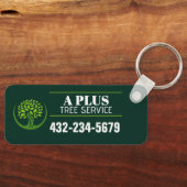 Porte-clés Service d'élagage d'arbres (Recto)