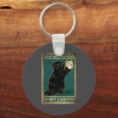 Porte-clés Serviettes épiques chat cul dame (Recto)