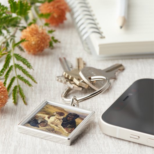 Porte-clés Servir les armes à feu (Côté)