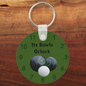 Porte-clés Ses Boules De Pelouse, Cercle Clé (Verso)