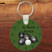 Porte-clés Ses Boules De Pelouse, Cercle Clé (Recto)