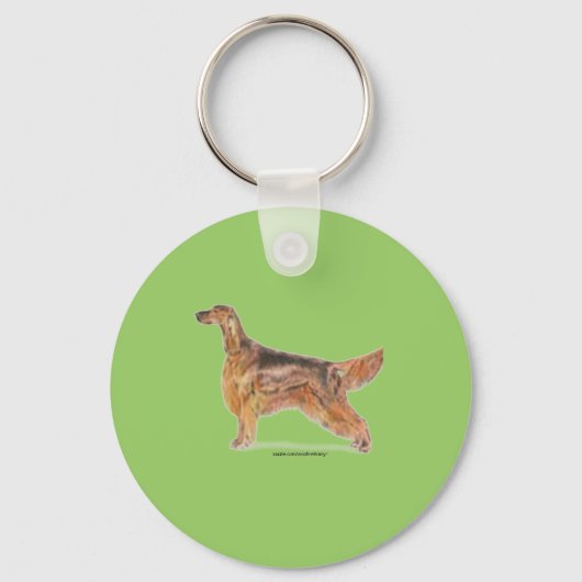 Porte-clés Setters irlandais (Recto)