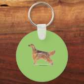 Porte-clés Setters irlandais (Recto)