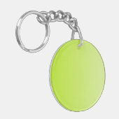 Porte-clés SEULEMENT dégradés de COULEUR - vert ressort (Devant gauche)