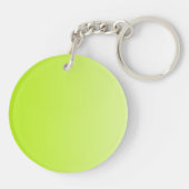 Porte-clés SEULEMENT dégradés de COULEUR - vert ressort (Dos)