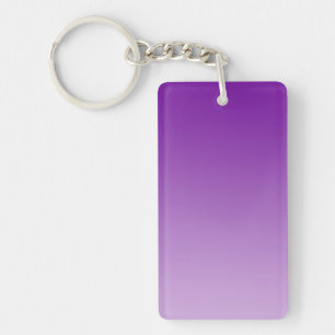 Porte-clés SEULEMENT dégradés de COULEUR - violet
