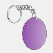 Porte-clés SEULEMENT dégradés de COULEUR - violet (Devant gauche)