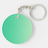 Porte-clés SEULS gradients de COULEUR - vert océan (Dos)