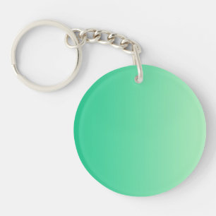 Porte-clés SEULS gradients de COULEUR - vert océan