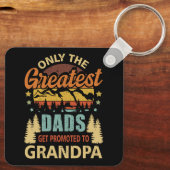 Porte-clés Seuls Les Plus Grands Pads Sont Promus Au Grandpa  (Verso)
