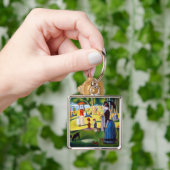 Porte-clés Seurat : Un dimanche à la La grand Jatte (main)