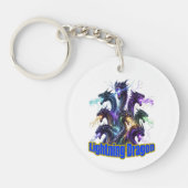 Porte-clés Seven-Headed Lightning Dragon (Devant)