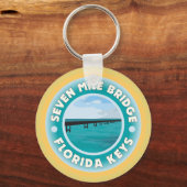 Porte-clés Seven Mile Bridge Florida Keys (Recto)