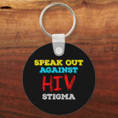 Porte-clés S'exprimer contre la stigmatisation du VIH - Sensi (Recto)