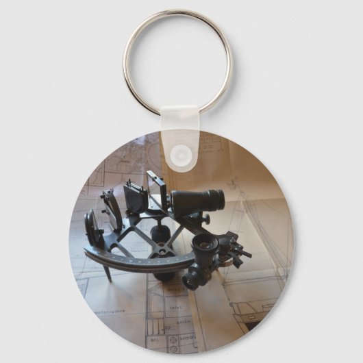Porte-clés Sextant Antique (Recto)