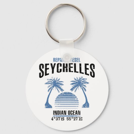 Porte-clés Seychelles (Recto)