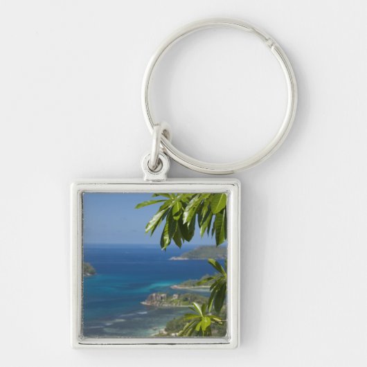 Porte-clés Seychelles, île de Mahe. Côte ouest de (Devant)