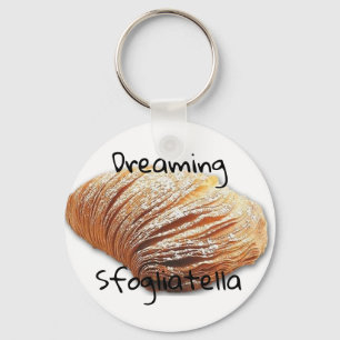 Porte-clés Sfogliatella de rêve - Clavier rond