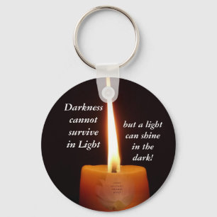 Porte-clés SGI Buddhist Key Chain - Lotus Candle and NMRK