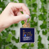 Porte-clés Shabat Shalom (main)
