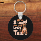 Porte-clés Shadow Possède Quatre Jambes Et Une Queue - Americ (Recto)