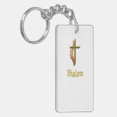 Porte-clés Shalom (Devant gauche)