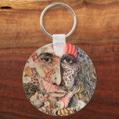 PORTE-CLÉS SHAMAN PORTRAIT (Recto)