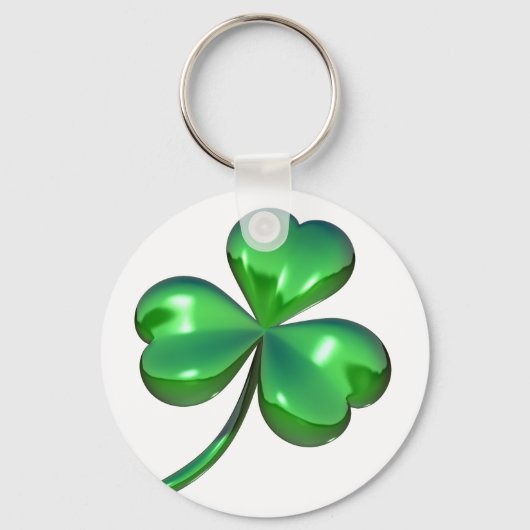 Porte-clés shamrock 3D (Recto)