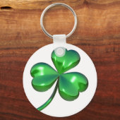 Porte-clés shamrock 3D (Recto)