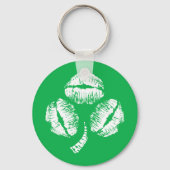 Porte-clés Shamrock Baisers verts (Recto)