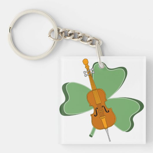 Porte-clés Shamrock Cello (Devant)
