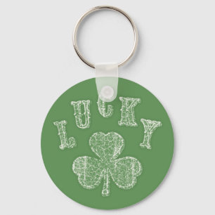 Porte-clés Shamrock chanceux