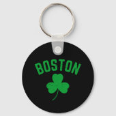 Porte-clés Shamrock de Boston Green Lucky (Recto)