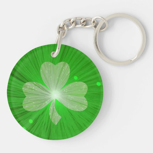 Porte-clés Shamrock double face (Dos)