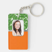 Porte-clés Shamrock et orange (Dos)