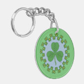 Porte-clés Shamrock et réseau (Devant gauche)