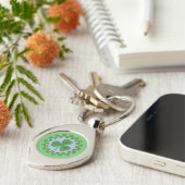 Porte-clés Shamrock et réseau (Côté )