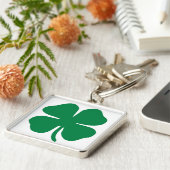 Porte-clés Shamrock irlandais (Côté)