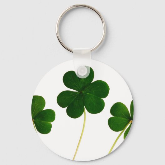 Porte-clés shamrock Jour de la Saint Patrick (Recto)