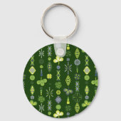 Porte-clés Shamrock Mandala St. Patrick's Day Party (Verso)