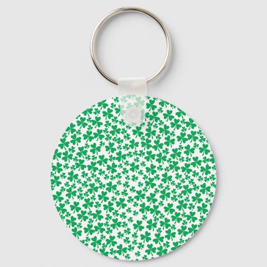 Porte-clés Shamrock pour la Saint Patrick's Day (Recto)