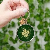 Porte-clés Shamrock stylisé (Main)