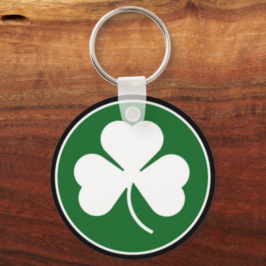 Porte-clés Shamrock vert (Recto)