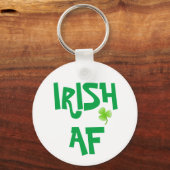 Porte-clés Shamrock vert AF irlandais (Recto)