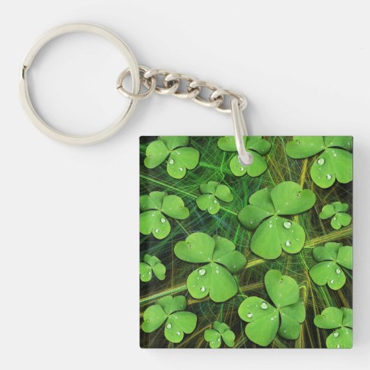 Porte-clés Shamrock vert St Patrick iPhone 5 Coque-Mate (Devant)