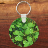 Porte-clés Shamrock vert St Patrick's Day Porte - clé (Recto)