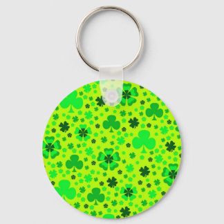 Porte-clés Shamrocks & Clochers