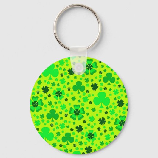 Porte-clés Shamrocks & Clochers (Recto)